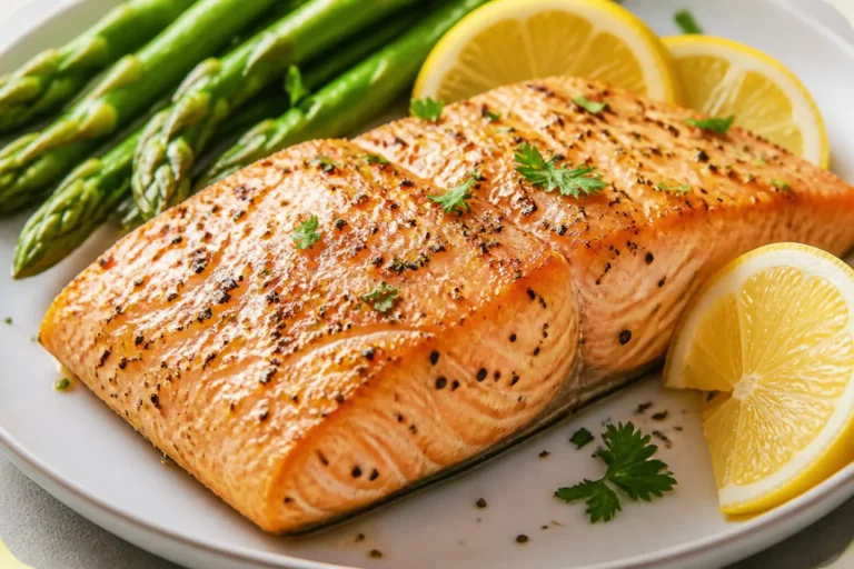 Air Fryer Lemon Pepper Salmon – Fast, Fresh, and Full of Flavor