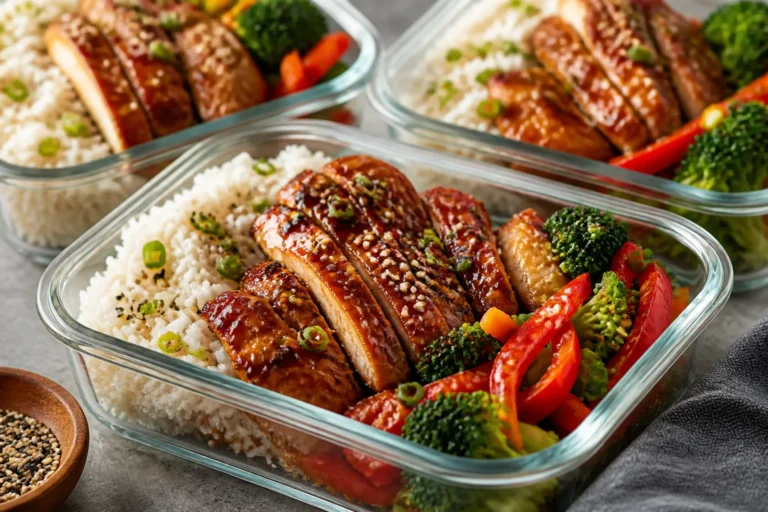Teriyaki Chicken Meal Prep Bowls – Easy, Flavorful, and Ready for the Week