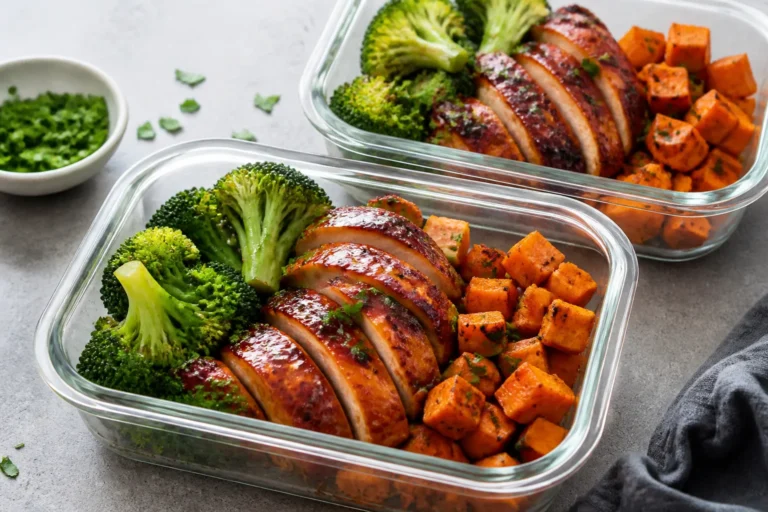 Healthy BBQ Chicken Meal Prep – Flavorful, Simple, and Ready for Your Week