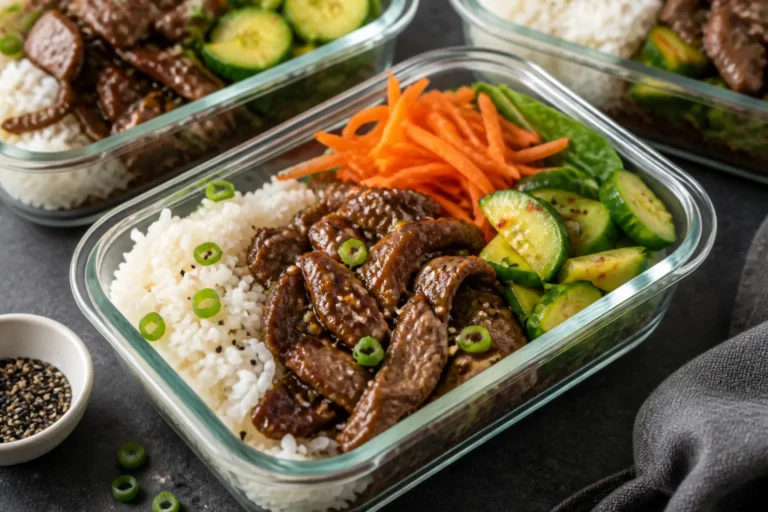 Healthy Korean Beef Meal Prep Bowls – Balanced, Flavor-Packed, and Easy
