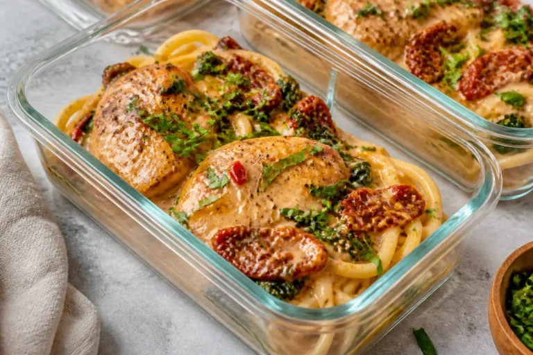 Marry Me Chicken Meal Prep – Creamy, Flavorful, and Make-Ahead Friendly