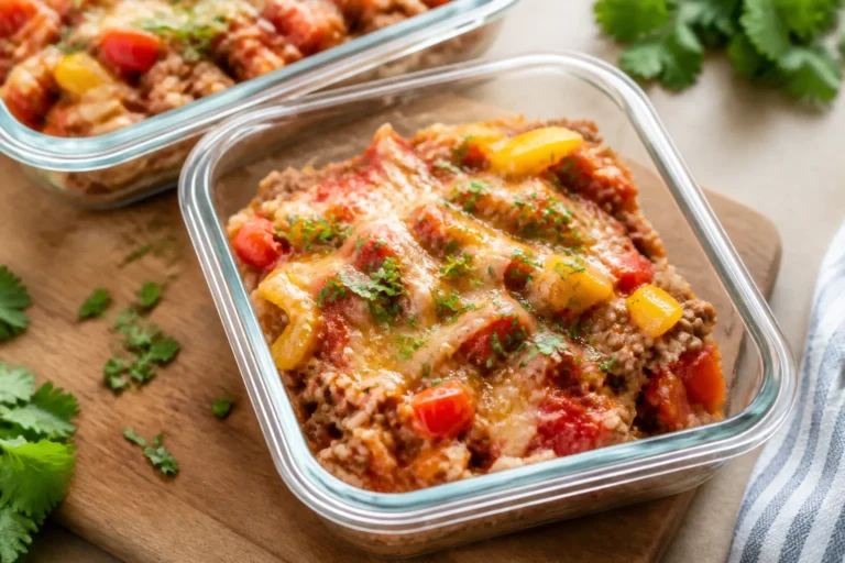 Meal Prep Stuffed Pepper Bowls – Simple, Flavorful, and Ready for the Week