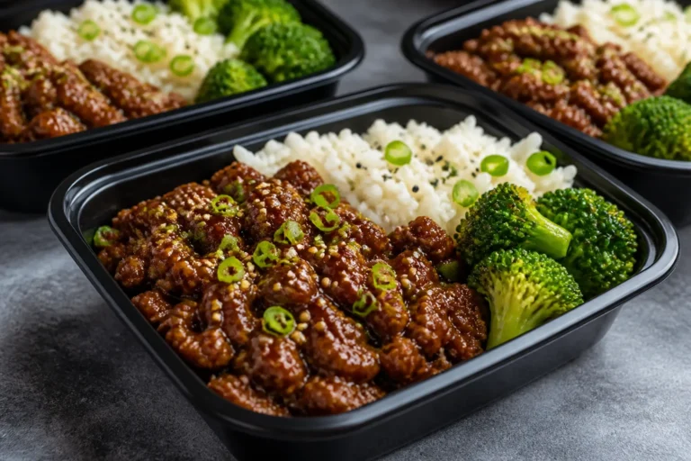 Ground Beef Teriyaki Meal Prep – Easy, Flavor-Packed Weeknight Bowls