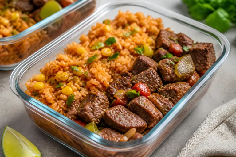 Mexican Beef & Rice Meal Prep – Easy, Flavorful, and Ready All Week