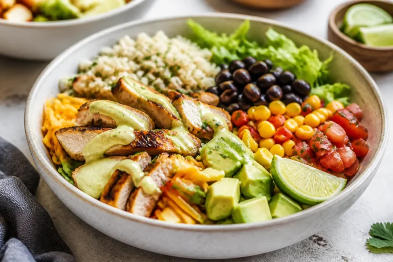 Southwest Chicken Bowls – A Fresh, Flavor-Packed Weeknight Meal
