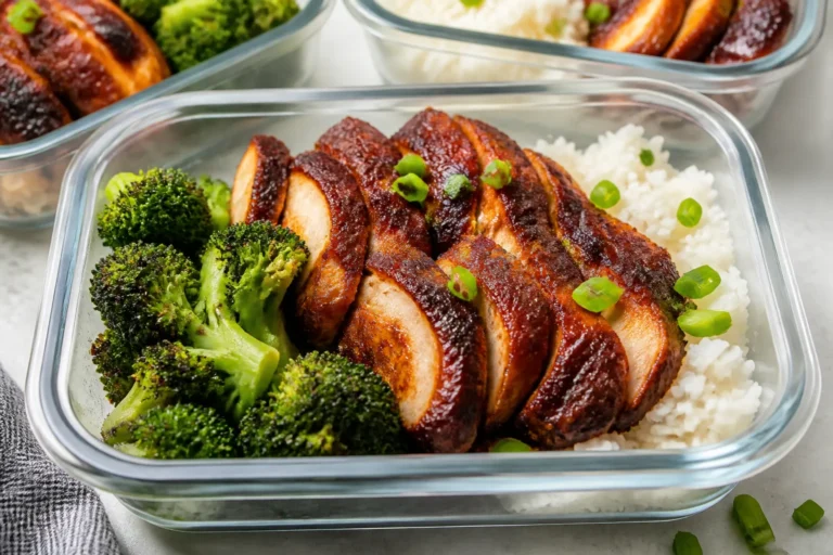 Air Fryer BBQ Chicken Meal Prep – Simple, Juicy, and Ready for the Week