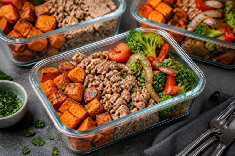 Turkey Sweet Potato Meal Prep – Simple, Hearty, and Ready for the Week