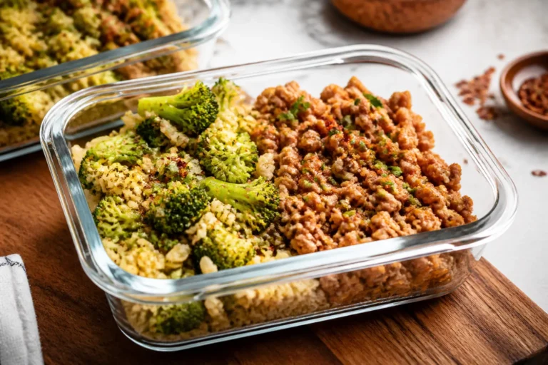 Turkey & Broccoli Rice Meal Prep – A Simple, Satisfying Make-Ahead Lunch