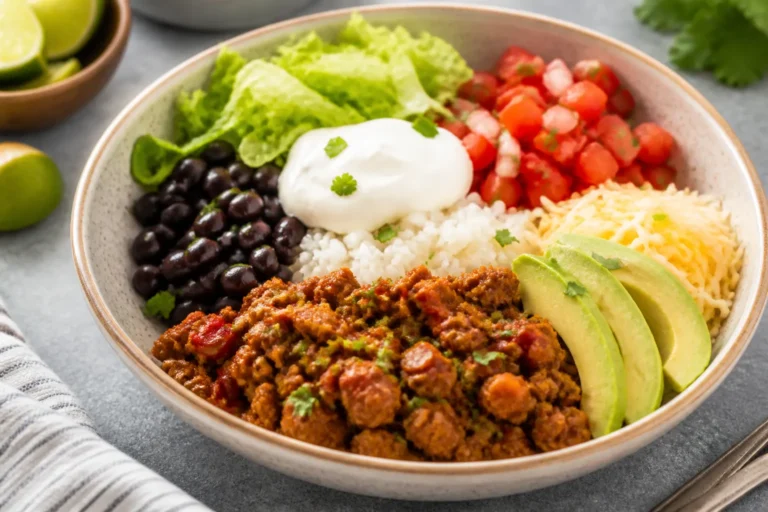 Ground Turkey Burrito Bowls – A Fresh, Fast Weeknight Favorite