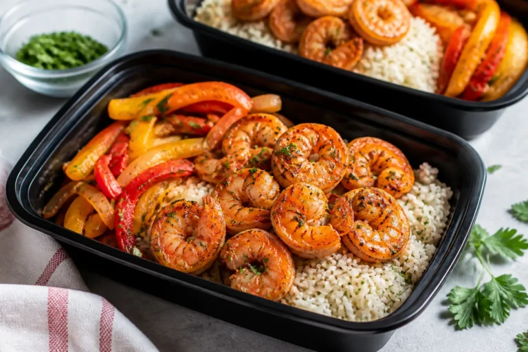 Cajun Shrimp Meal Prep – Spicy, Quick, and Weeknight-Friendly