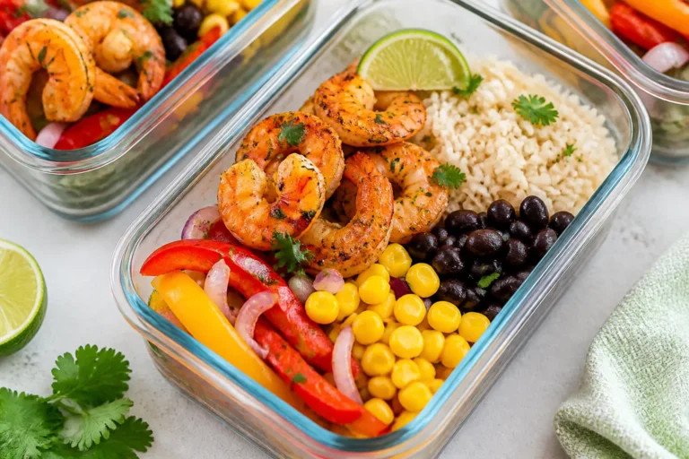 Chili Lime Shrimp Meal Prep – Fresh, Zesty, and Ready for the Week