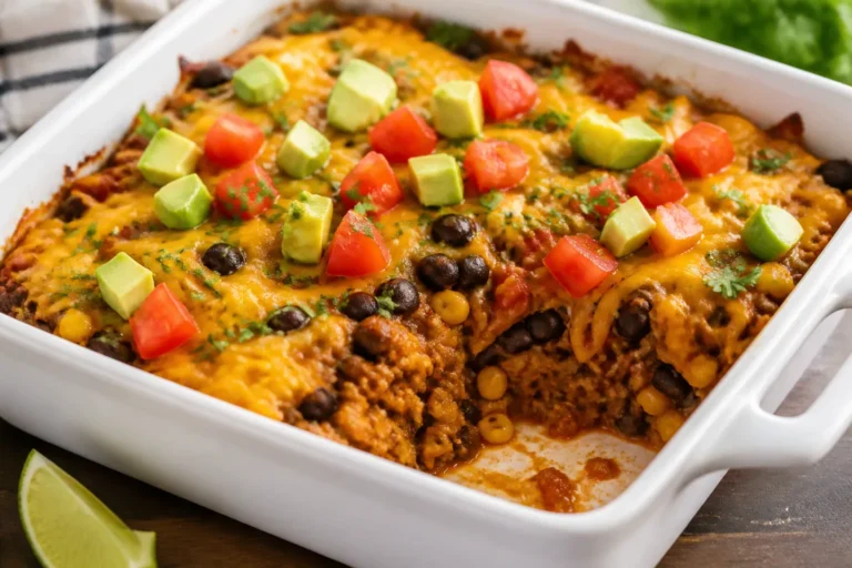 Ground Turkey Taco Casserole – A Comforting, Weeknight Favorite