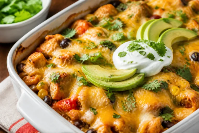 Healthy Mexican Chicken Bake – A Flavorful, Weeknight-Friendly Dinner